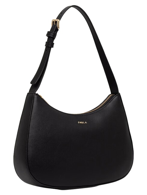MARGOT Schultertasche, Leder Schwarz - Damentaschen