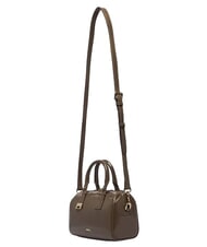 FURLA OLIVIA Lederhandtasche mit Schulterriemen schlammiges Grau - Damentaschen - 4