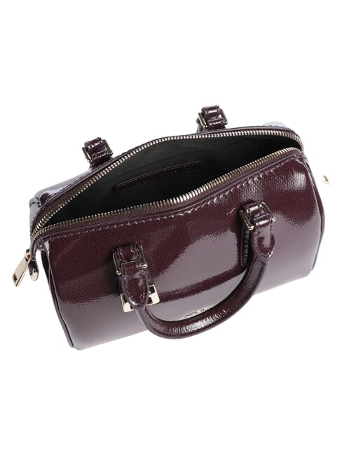 OLIVIA Lederhandtasche mit Schulterriemen Winterbl&uuml;te - Damentaschen