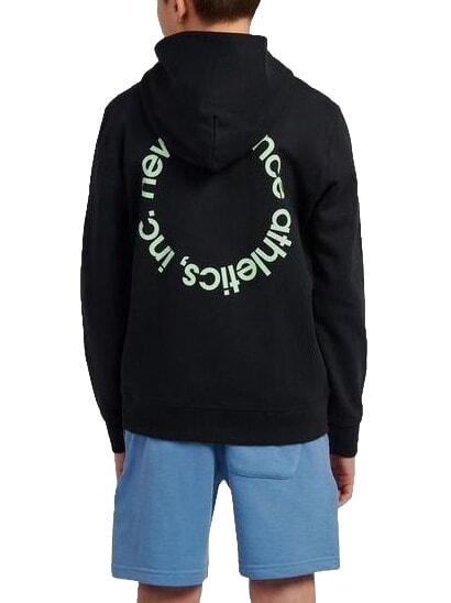 CIRCULAR LOGO Kinder-Sweatshirt mit durchgehendem Rei&szlig;verschluss NB Kaviar - Sweatshirts Kinder