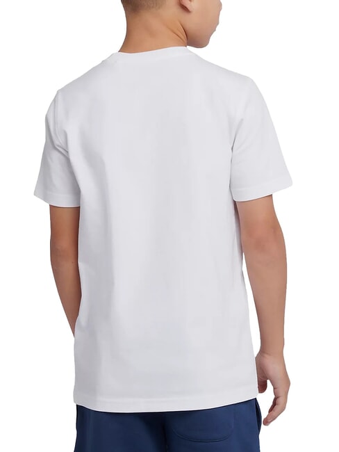 JERSEY Kinder-T-Shirt aus Baumwolle NB hellwei&szlig; - Kinder-T-Shirt