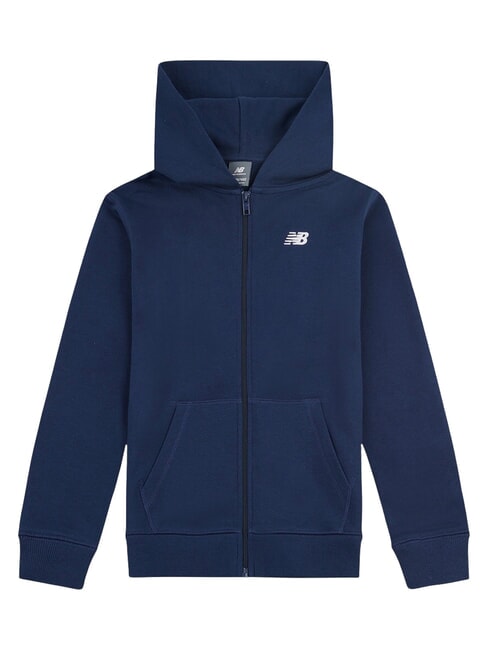 FRENCH TERRY Kinder-Sweatshirt mit Kapuze NB Navy - Sweatshirts Kinder