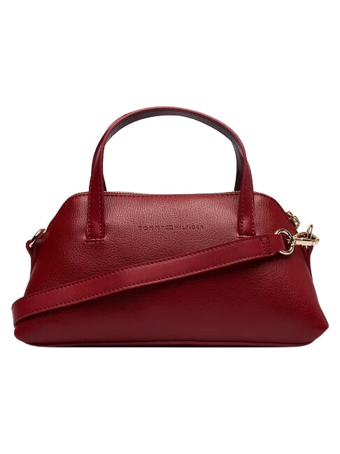 TH BUCKLE Handtasche mit Schulterriemen Herbstrot - Damentaschen