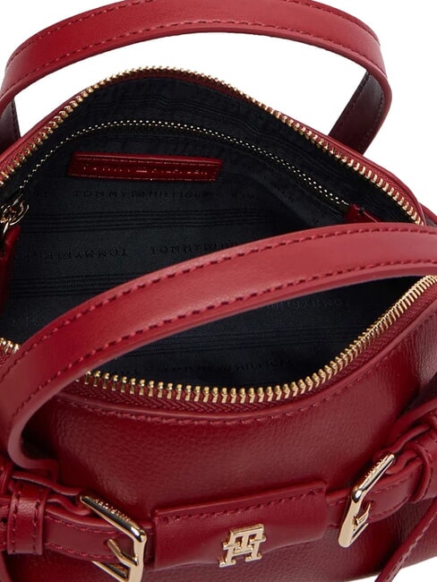 TH BUCKLE Handtasche mit Schulterriemen Herbstrot - Damentaschen