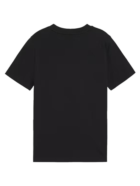 WARDROBE ESS Kurz&auml;rmeliges T-Shirt aus reiner Baumwolle Schwarz - Kinder-T-Shirt