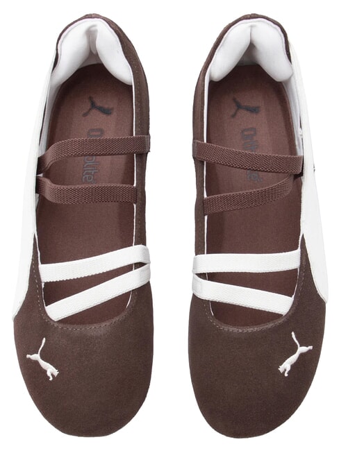 SPEEDCAT BALLET SD JR Lederballerinas rosa schimmernd-wei&szlig; - Kinderschuhe
