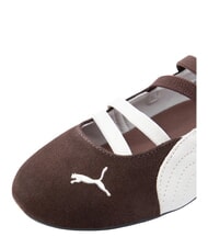 PUMA SPEEDCAT BALLET SD JR Lederballerinas rosa schimmernd-wei&szlig; - Kinderschuhe - 6