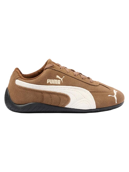 SPEEDCAT OG JR Ledersneakers Haute Coffee-Frosted Ivory - Kinderschuhe