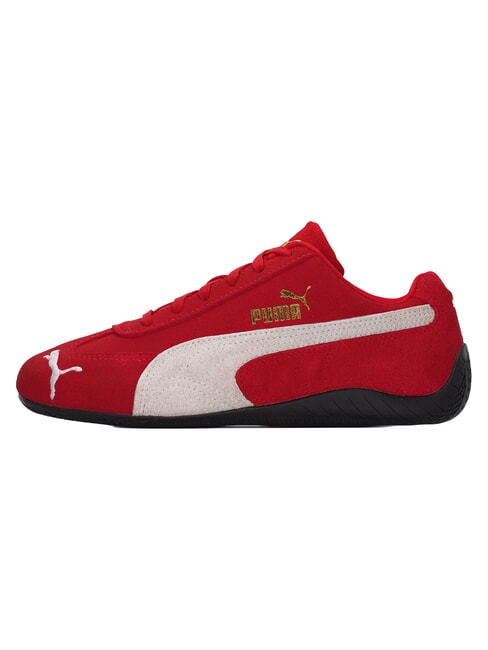 SPEEDCAT OG JR Ledersneakers f&uuml;r alle Zeiten rot-wei&szlig; - Kinderschuhe