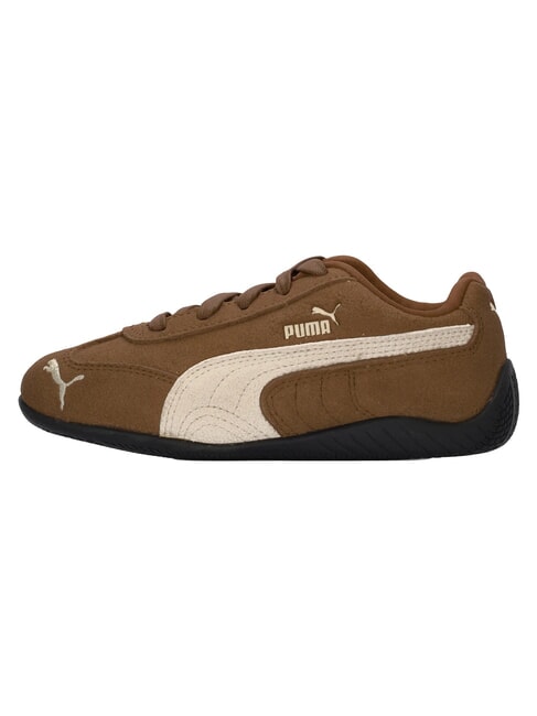 SPEEDCAT OG PS Sneaker aus gemischtem Leder Haute Coffee-Frosted Ivory - Kinderschuhe