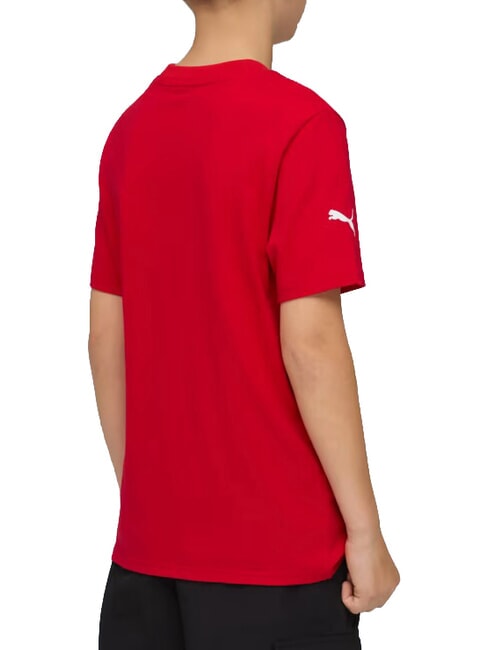 FERRARI Kurz&auml;rmeliges Baumwoll-T-Shirt Rennrot - Kinder-T-Shirt