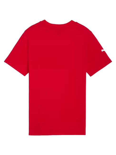 FERRARI Kurz&auml;rmeliges Baumwoll-T-Shirt Rennrot - Kinder-T-Shirt