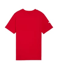 PUMA FERRARI Kurz&auml;rmeliges Baumwoll-T-Shirt Rennrot - Kinder-T-Shirt - 6