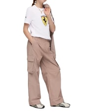 PUMA FERRARI Kurz&auml;rmeliges Baumwoll-T-Shirt Wei&szlig; - Kinder-T-Shirt - 3