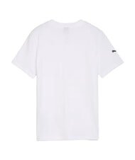 PUMA FERRARI Kurz&auml;rmeliges Baumwoll-T-Shirt Wei&szlig; - Kinder-T-Shirt - 5