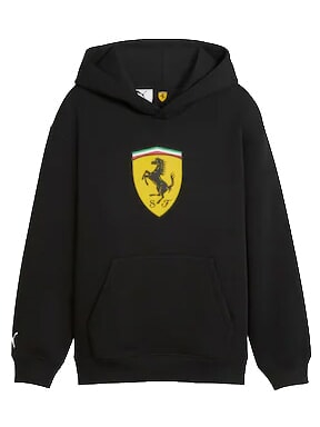 FERRARI Kapuzenpullover Schwarz - Sweatshirts Kinder