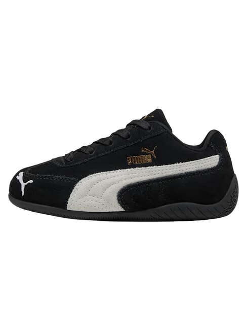 SPEEDCAT OG PS Sneaker aus gemischtem Leder Schwarzwei&szlig; - Kinderschuhe