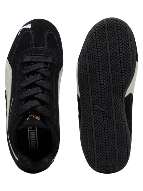 SPEEDCAT OG PS Sneaker aus gemischtem Leder Schwarzwei&szlig; - Kinderschuhe