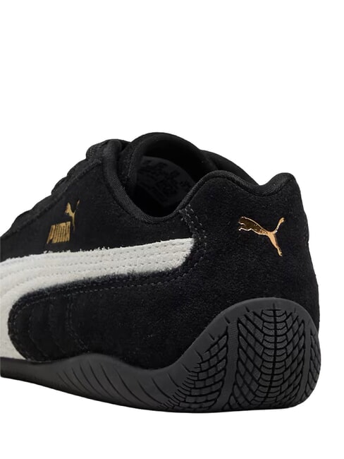 SPEEDCAT OG PS Sneaker aus gemischtem Leder Schwarzwei&szlig; - Kinderschuhe