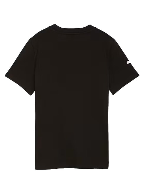 FERRARI Kurz&auml;rmeliges Baumwoll-T-Shirt Schwarz - Kinder-T-Shirt