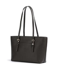 MICHAEL KORS QUINN Mittelgro&szlig;e Einkaufstasche aus Leder Schokolade - Damentaschen - 3