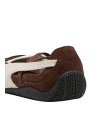 PUMA SPEEDCAT BALLET SD PS Ballerinen Kastanienbraun-warmwei&szlig; - Kinderschuhe - 6