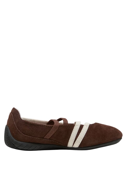 SPEEDCAT BALLET SD PS Ballerinen Kastanienbraun-warmwei&szlig; - Kinderschuhe