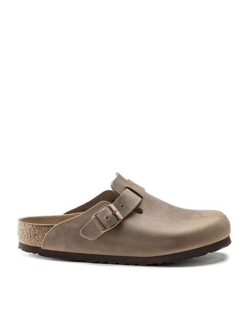 BOSTON Unisex-Ledersandalen brauner Tabak - Schuhe Unisex