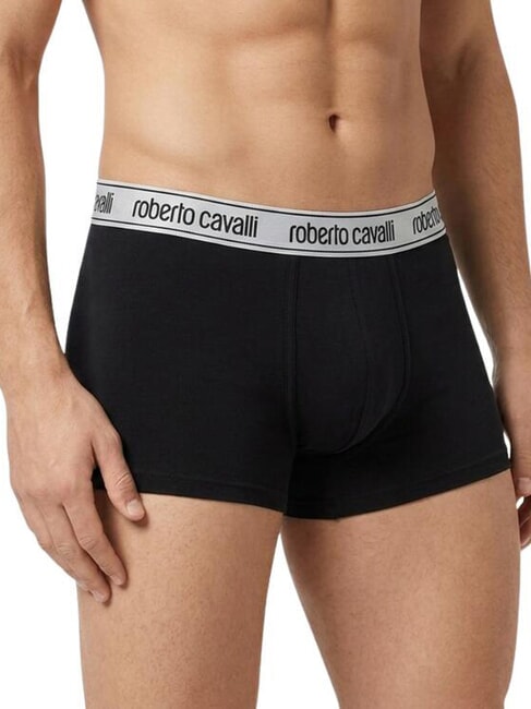 ALL-OVER ELASTIC Set mit 3 Boxershorts Schwarz - Herrenslip