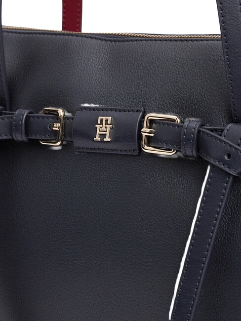 TH BUCKLE Schultertasche Raum blau - Damentaschen