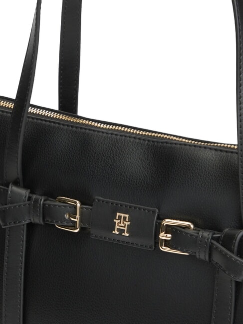 TH BUCKLE Schultertasche Schwarz - Damentaschen