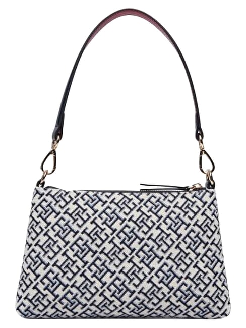 TH JACQUARD Umh&auml;ngetasche Raum blau - Damentaschen