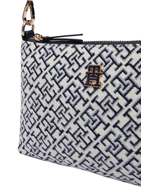 TH JACQUARD Umh&auml;ngetasche Raum blau - Damentaschen