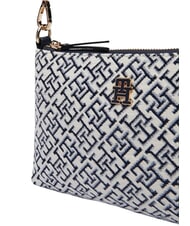 TOMMY HILFIGER TH JACQUARD Umh&auml;ngetasche Raum blau - Damentaschen - 5