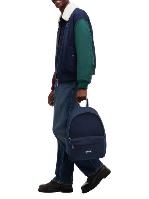TJM COLLEGIATE Rucksack mit Vordertasche dunkles Nachtmarineblau - Rucks&auml;cke f&uuml;r Schule &amp; Freizeit