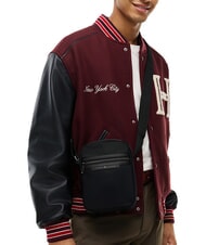 TOMMY HILFIGER TH NYLON Tasche mit Vordertasche Schwarz - Umh&auml;ngetaschen Herren - 2