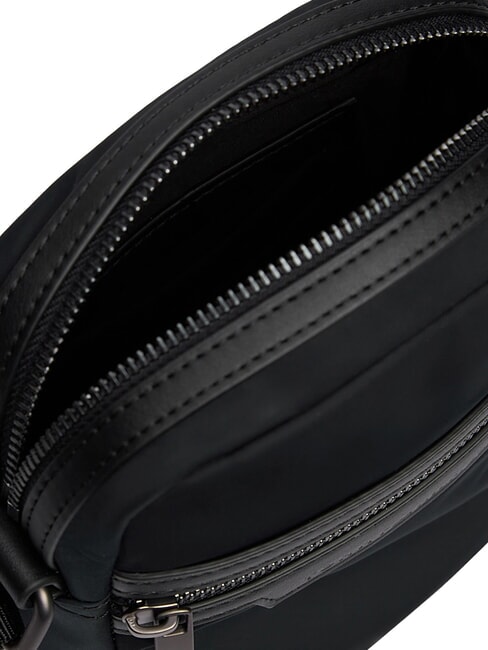 TH NYLON Tasche mit Vordertasche Schwarz - Umh&auml;ngetaschen Herren