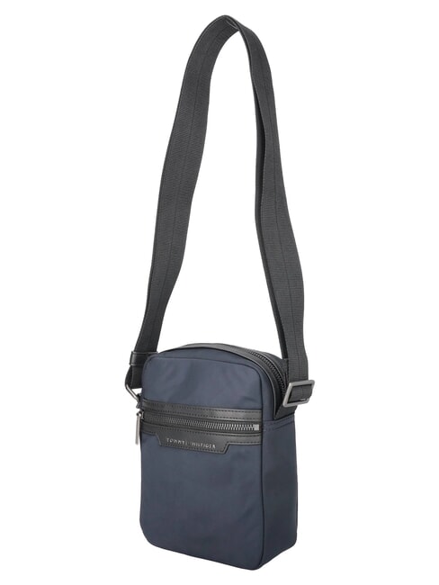 TH NYLON Tasche mit Vordertasche Raum blau - Umh&auml;ngetaschen Herren