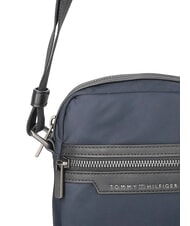 TOMMY HILFIGER TH NYLON Tasche mit Vordertasche Raum blau - Umh&auml;ngetaschen Herren - 5