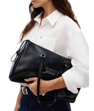 TOMMY HILFIGER TJW BOLD SCRIPT Schultertasche Schwarz - Damentaschen - 2
