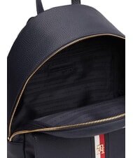 TOMMY HILFIGER TH CORP Rucksack mit Vordertasche Raum blau - Damentaschen - 3