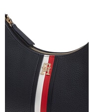 TOMMY HILFIGER TH CORP Schultertasche mit Schultergurt Raum blau - Damentaschen - 3