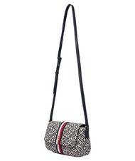 TOMMY HILFIGER TH JACQUARD Umh&auml;ngetasche Raum blau - Damentaschen - 4