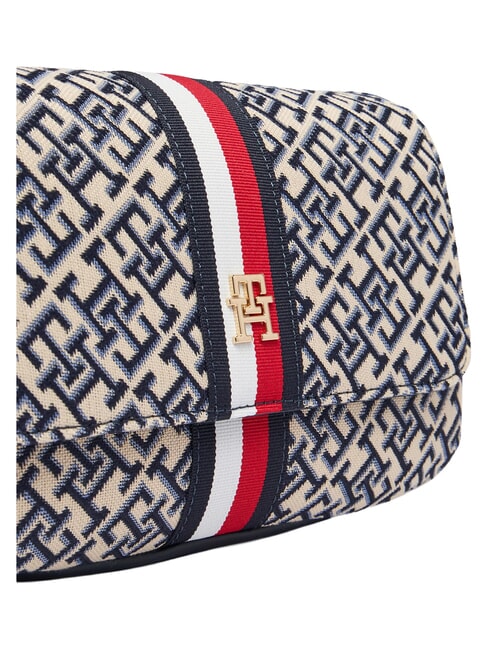 TH JACQUARD Umh&auml;ngetasche Raum blau - Damentaschen