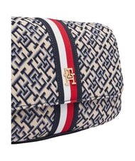 TOMMY HILFIGER TH JACQUARD Umh&auml;ngetasche Raum blau - Damentaschen - 5