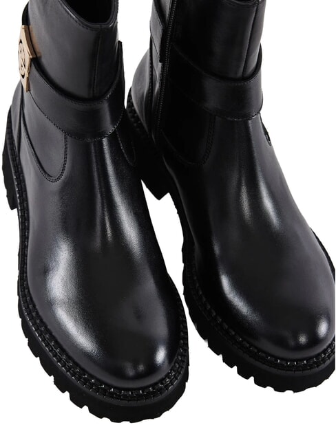 LESLEY Lederstiefeletten SCHWARZ - Damenschuhe