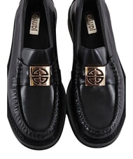 GAUD&Igrave; LUDMILLA Ledermokassins SCHWARZ - Damenschuhe - 5