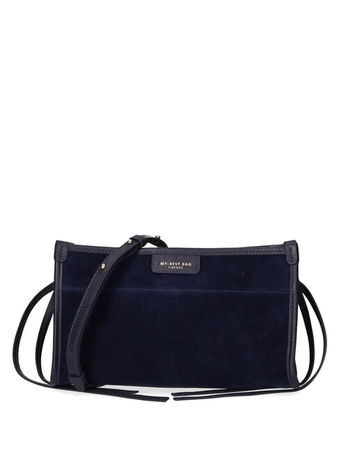 DIVA SCAMOSCIATO Umh&auml;ngetasche blue navy - Damentaschen
