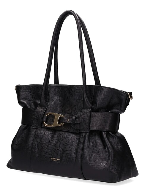 MARGOT Schultertasche mit Schultergurt Schwarz - Damentaschen
