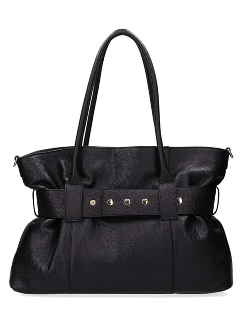 MARGOT Schultertasche mit Schultergurt Schwarz - Damentaschen